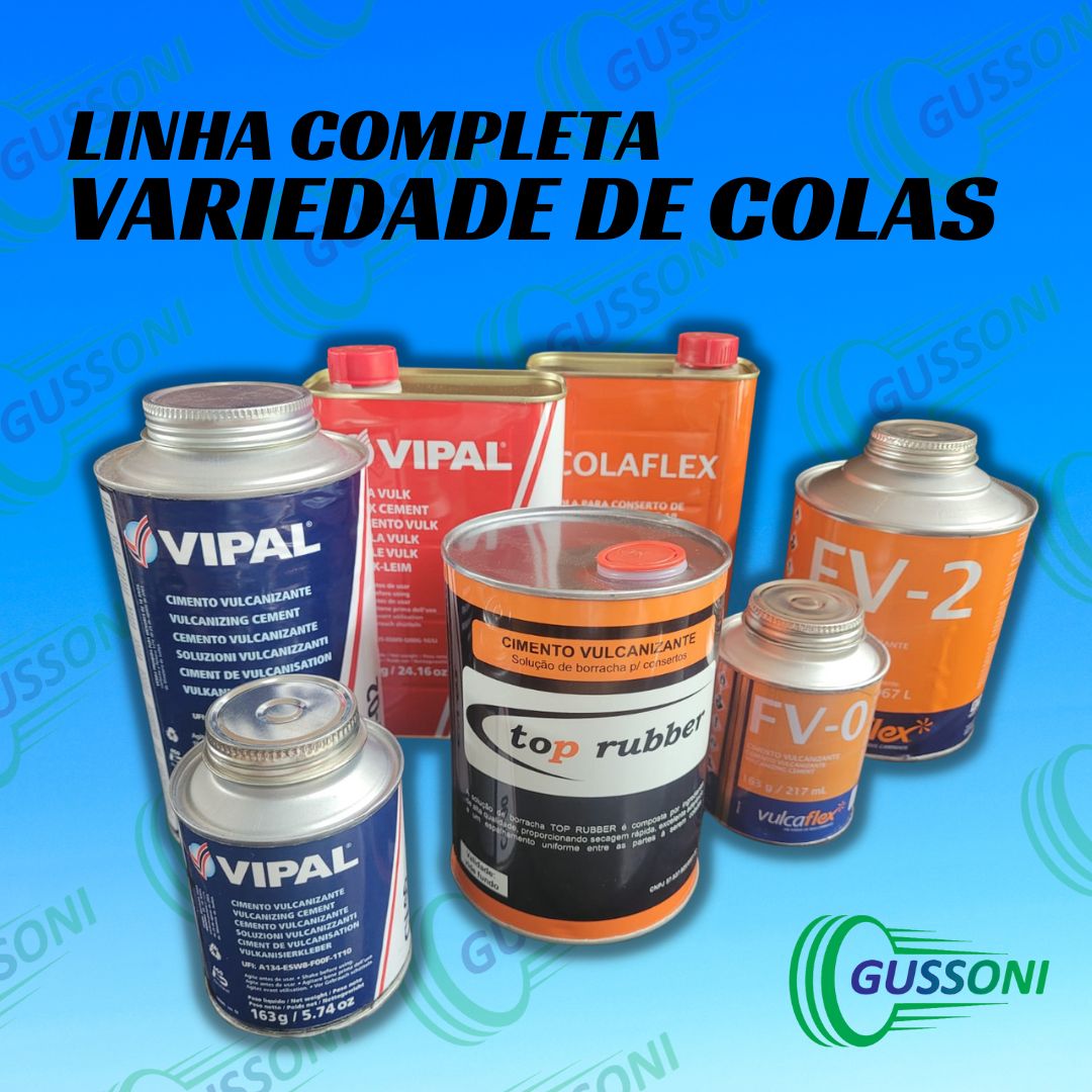 Variedade de colas